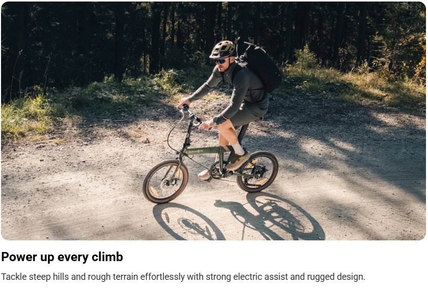 Dahon E Hemingway Electric - Forest Green