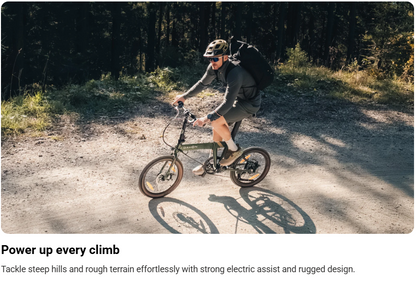 Dahon E Hemingway Electric - Forest Green