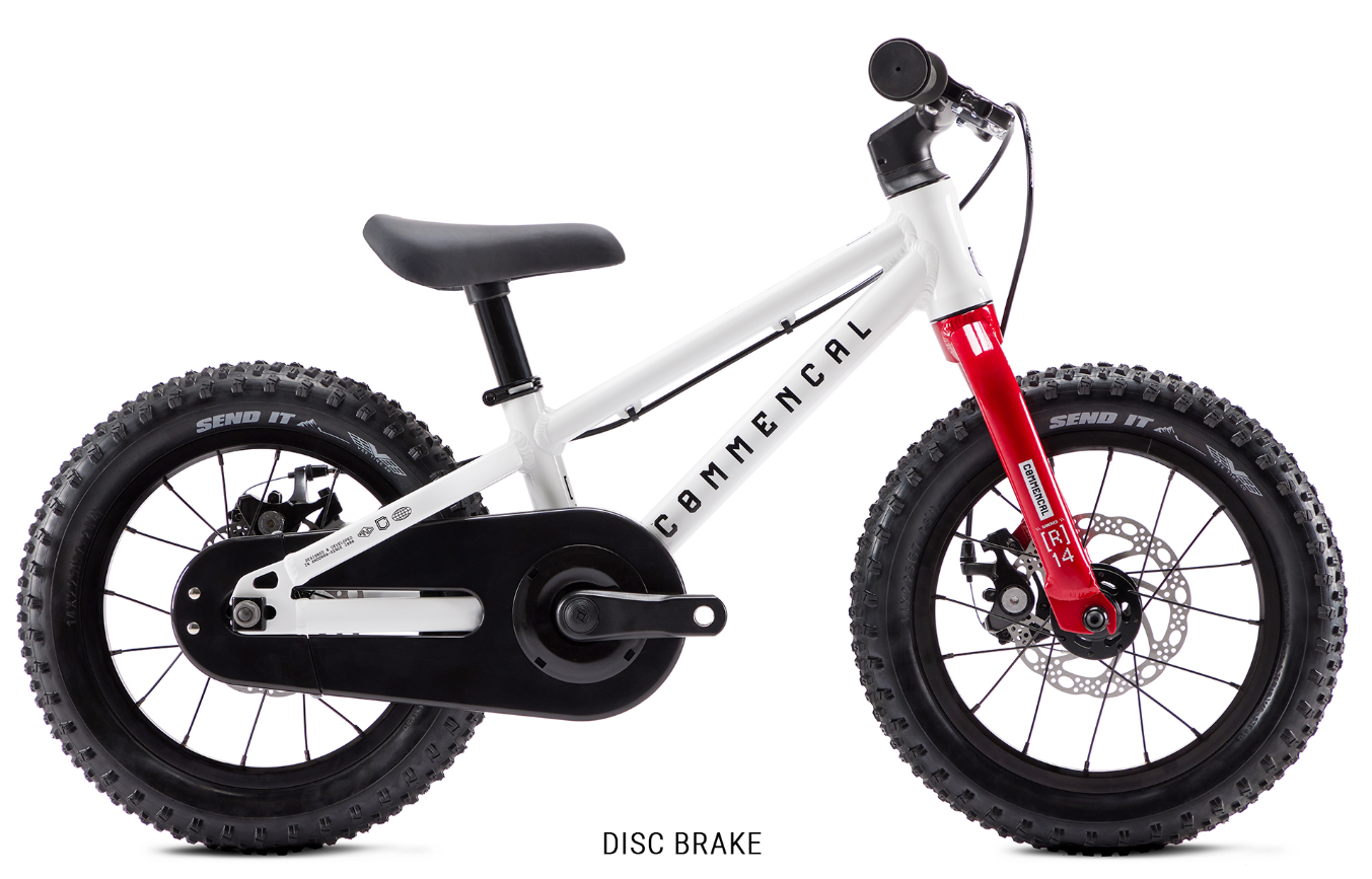 Commencal Ramones 14 Disc Kids Bike - White