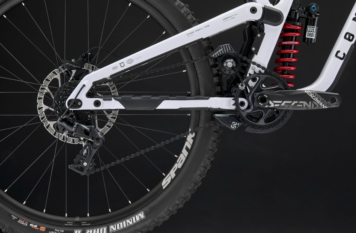 Commencal Supreme DH V5 XS 27.5 - Pure White