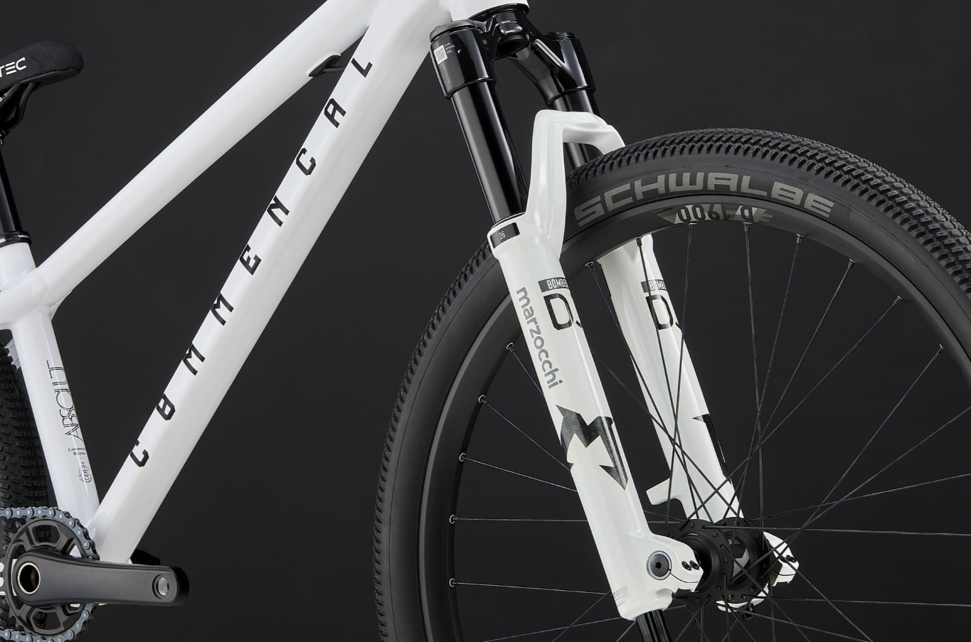 Commencal Absolute 26 - Bomber - Pure White