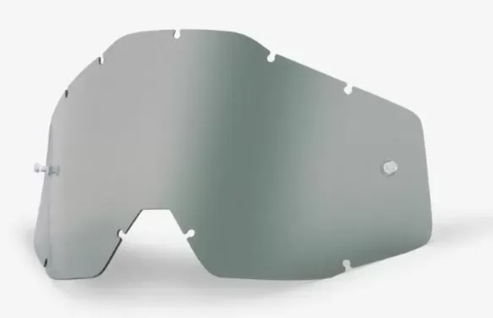 100% Accuri/Strata Replacement Anti-Fog Lens - Youth - Smoke