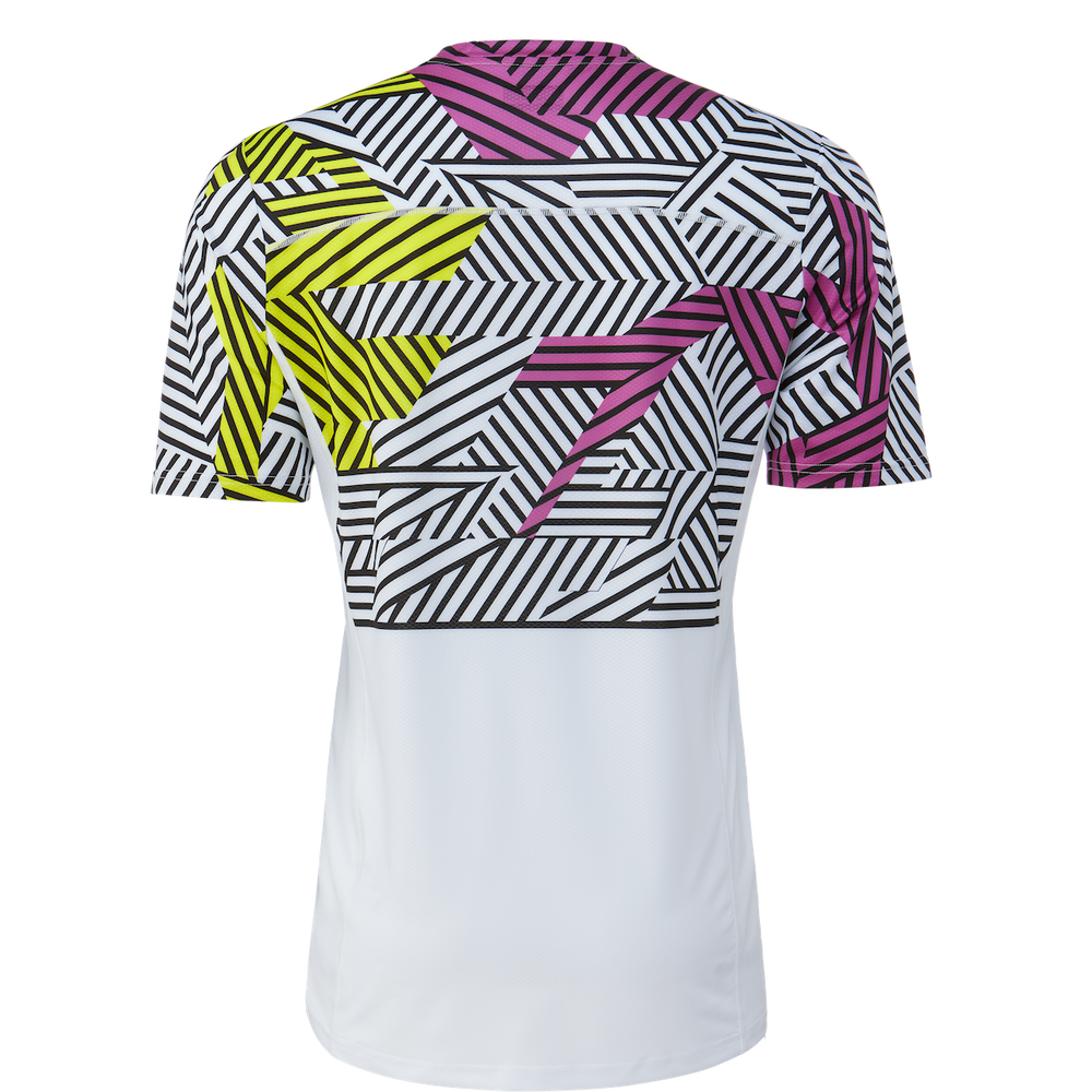 Yeti Enduro Short Sleeve MTB Jersey - White Distortion