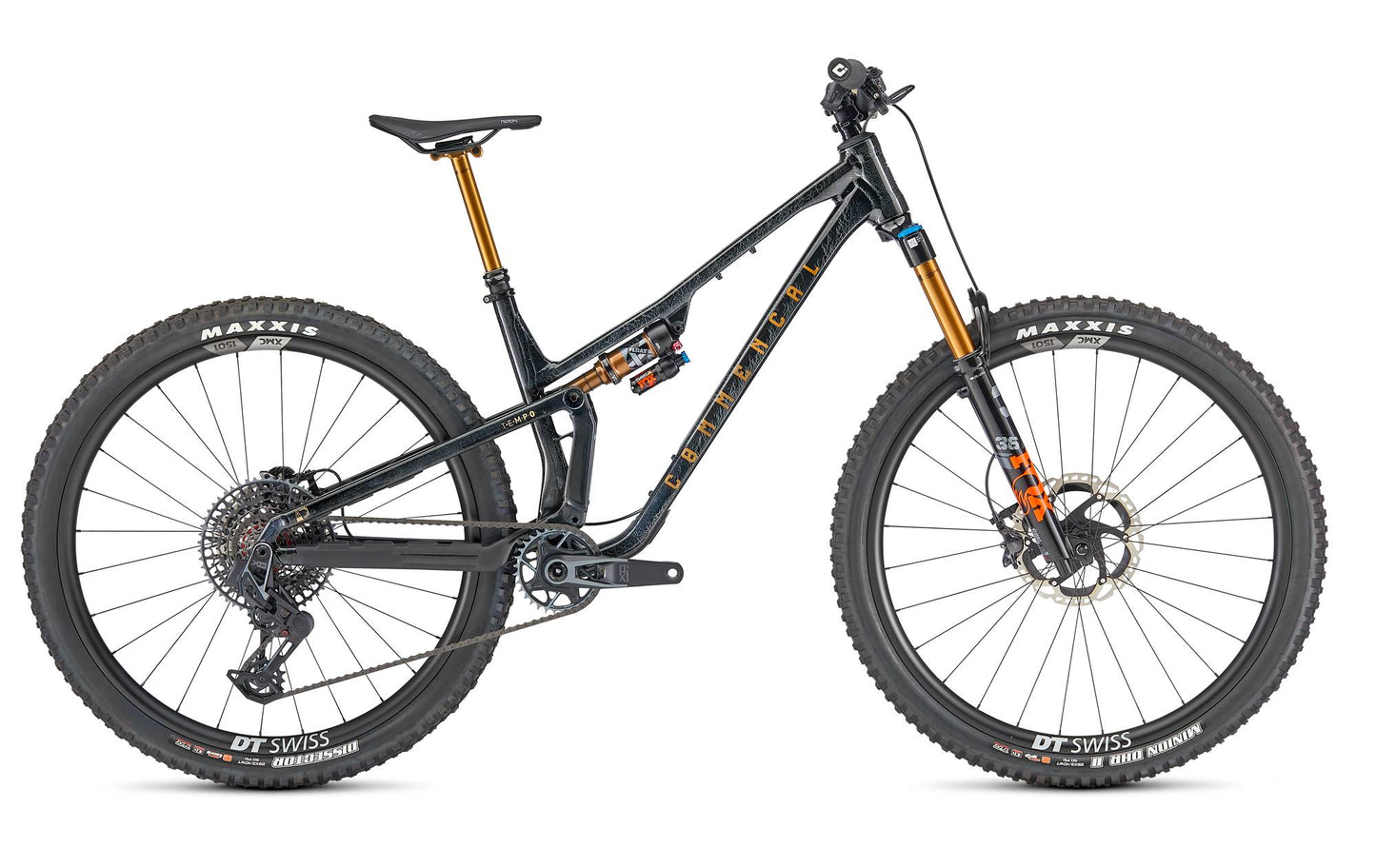 Commencal Tempo 29 - T-Type - Crackled Black