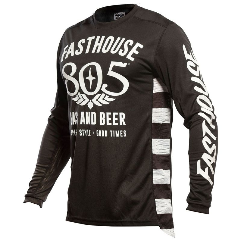 Fasthouse Grindhouse 805 Gas & Beer Jersey - Black