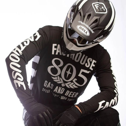 Fasthouse Grindhouse 805 Gas & Beer Jersey - Black