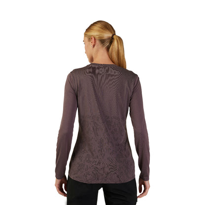 Fox Racing Ranger Tru Dri Long Sleeve MTB Jersey - Womens - Purple