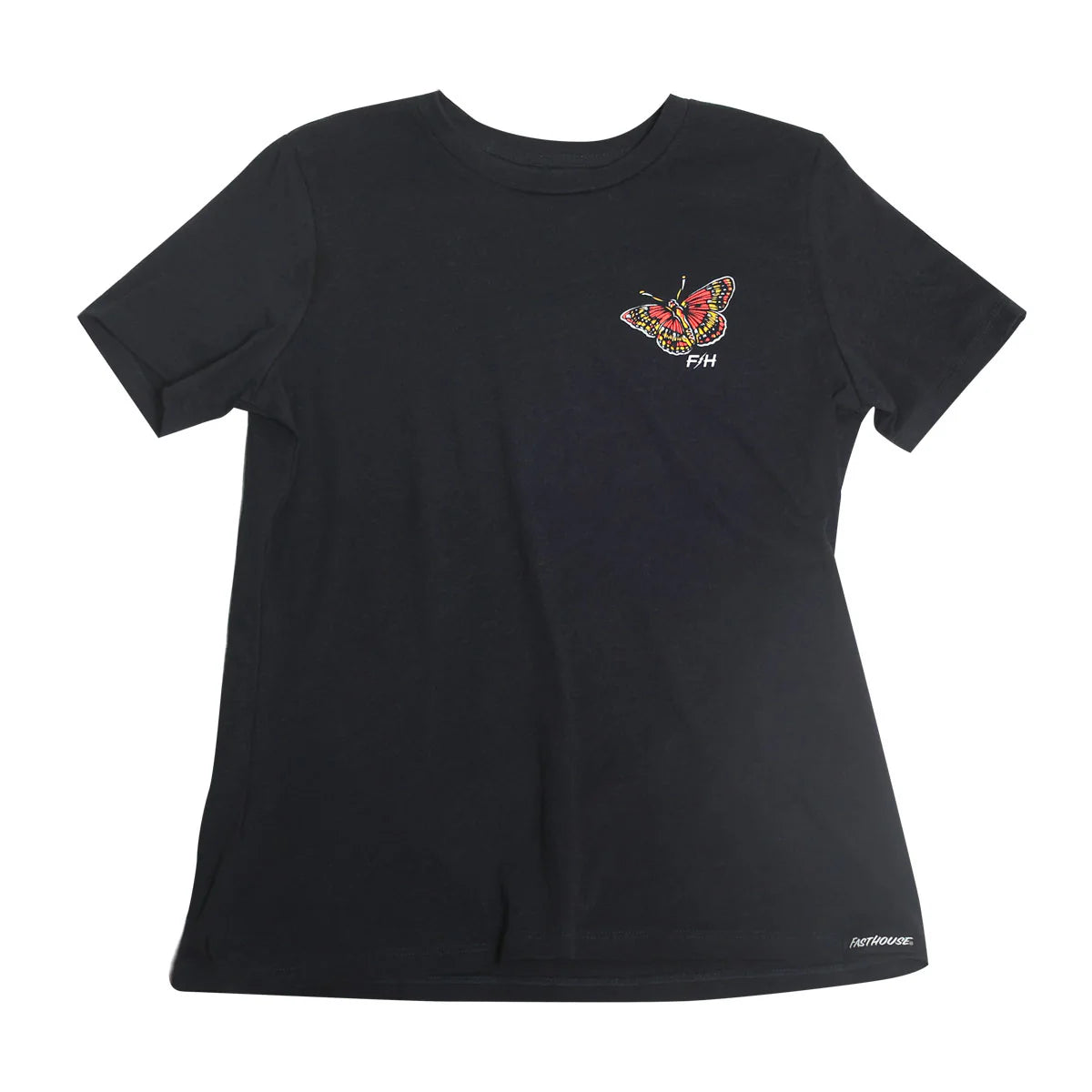 Fasthouse Illusion Tee - Womens - Black Slub