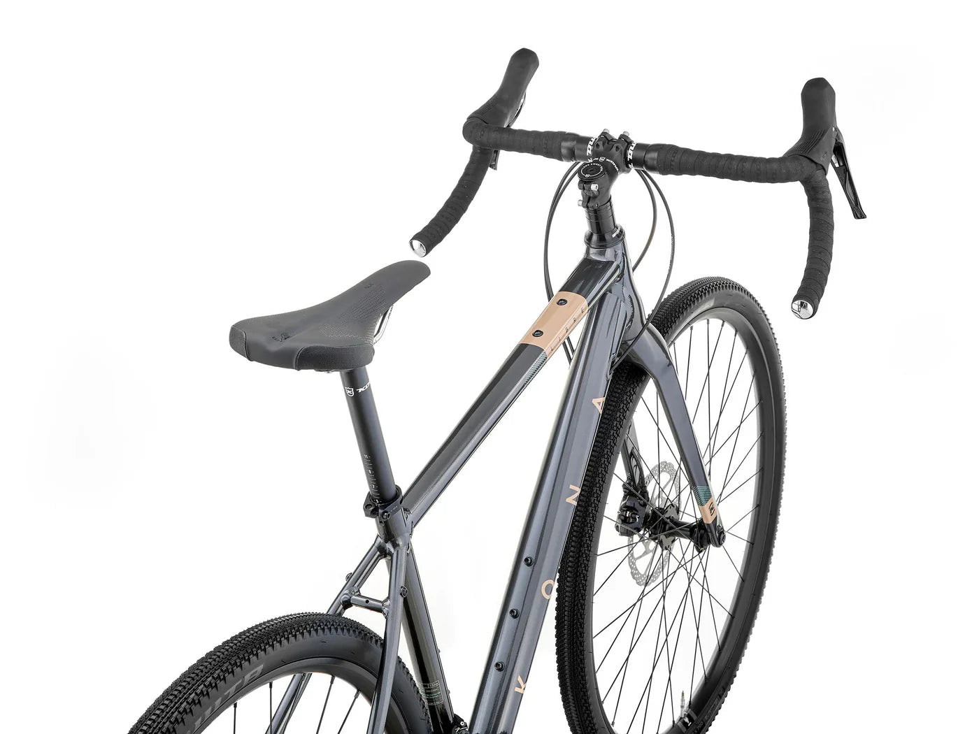 Kona Libre 700c Gravel Bike - Shimano CUES - Gloss Metallic Charcoal