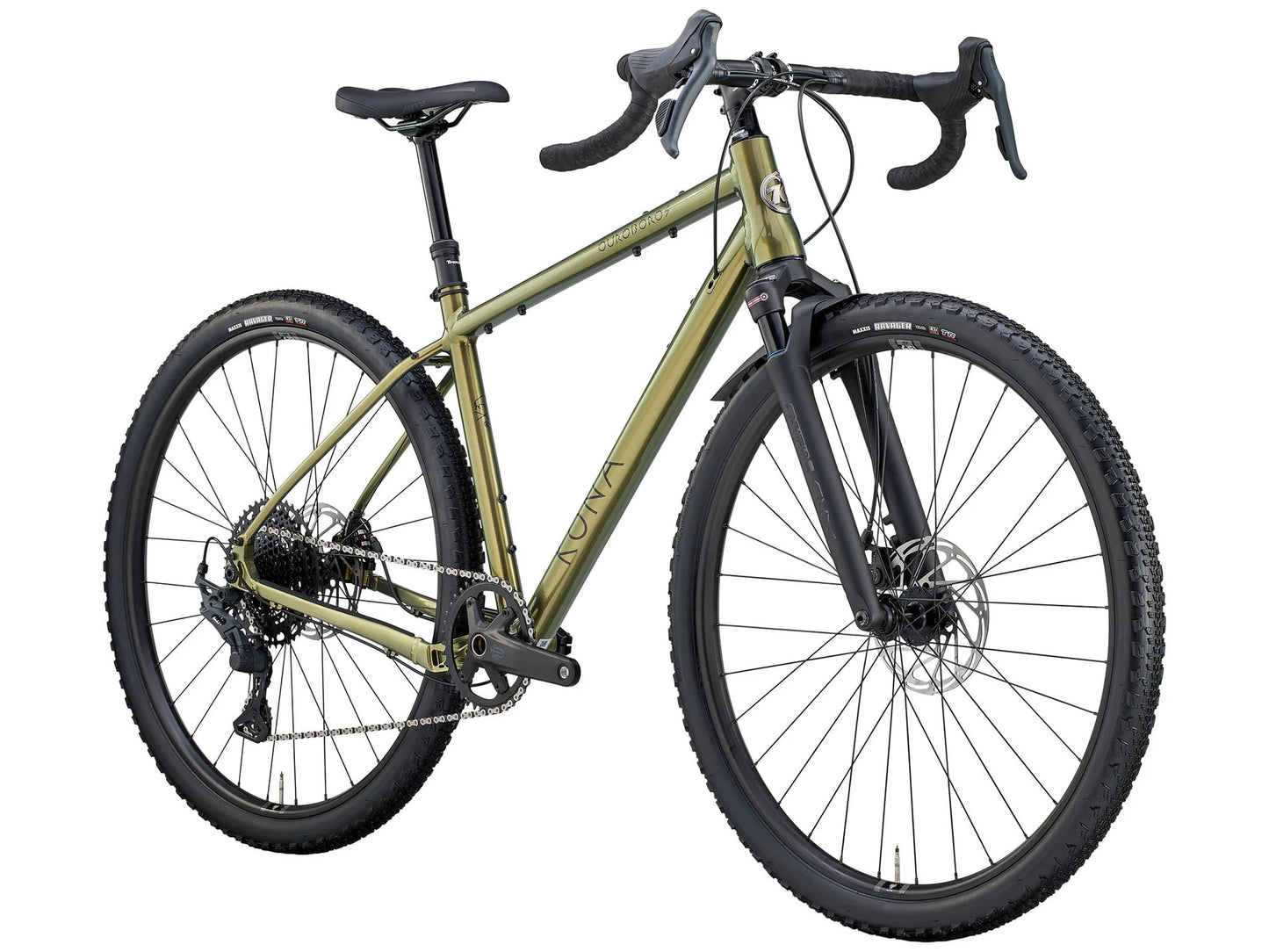 Kona Ouroboros 700c Gravel Bike - Turismo Olive