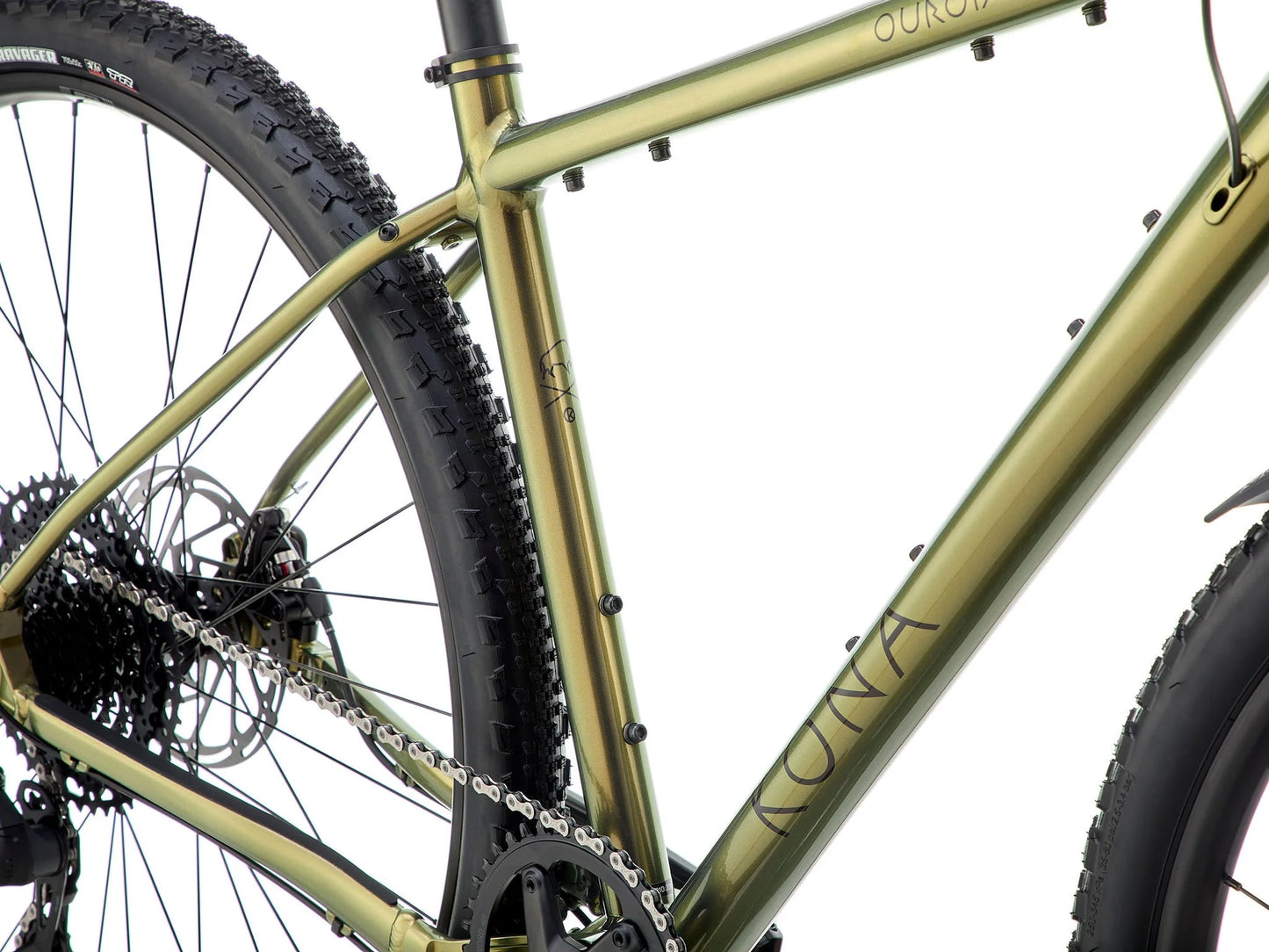 Kona Ouroboros 700c Gravel Bike - Turismo Olive