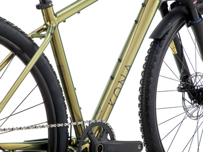 Kona Ouroboros 700c Gravel Bike - Turismo Olive