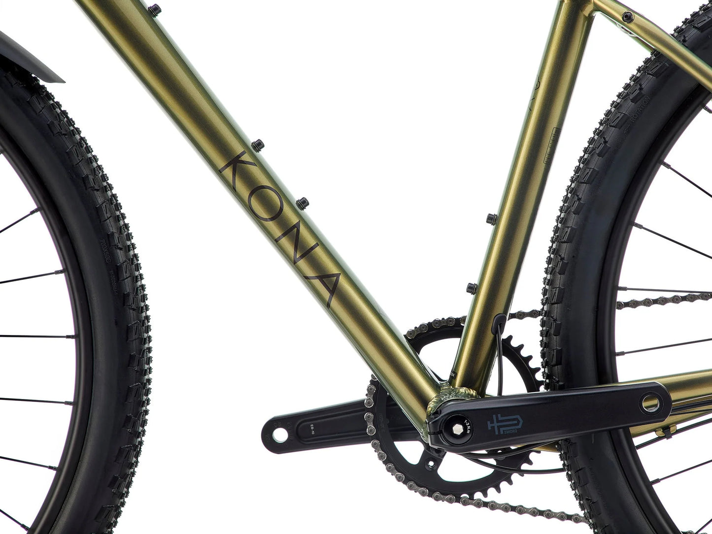 Kona Ouroboros 700c Gravel Bike - Turismo Olive