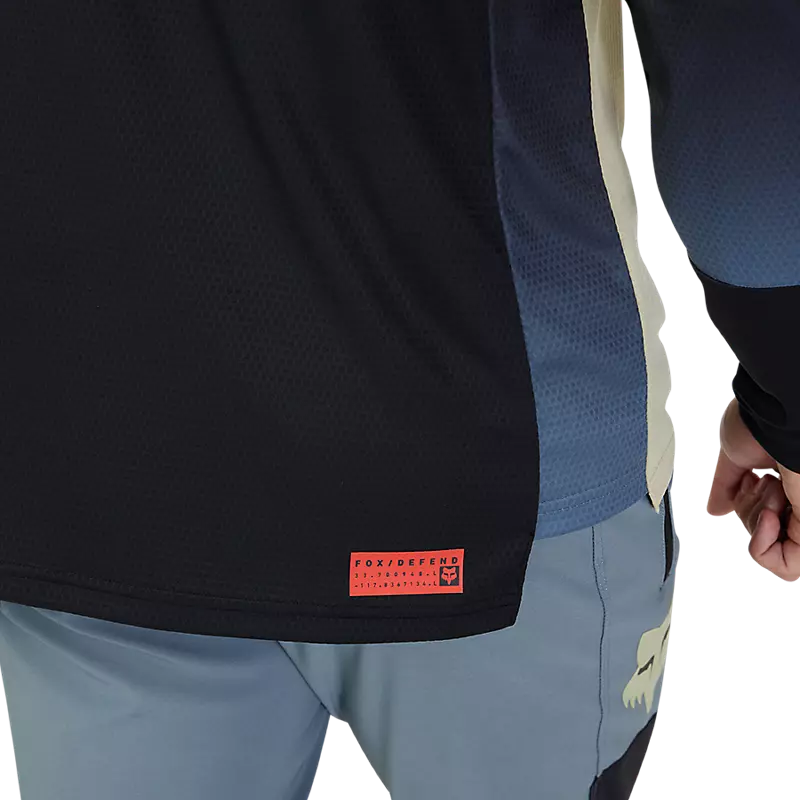 Fox Racing Defend Long Sleeve MTB Jersey - CEKT - Oat