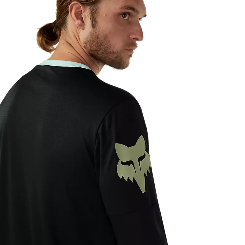 Fox Racing Defend Long Sleeve MTB Jersey - CEKT - Oat