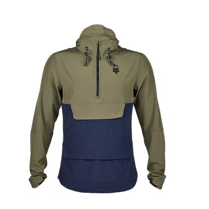 Fox Racing Ranger Wind Pullover - Olive Green