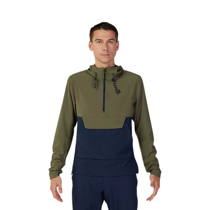 Fox Racing Ranger Wind Pullover - Olive Green