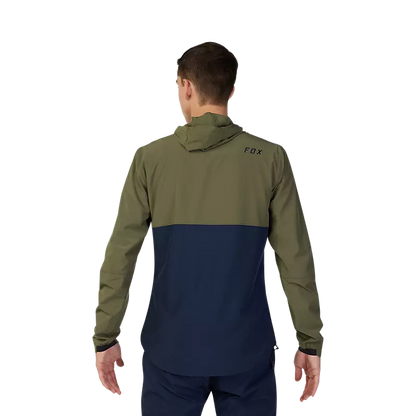 Fox Racing Ranger Wind Pullover - Olive Green