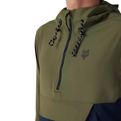 Fox Racing Ranger Wind Pullover - Olive Green