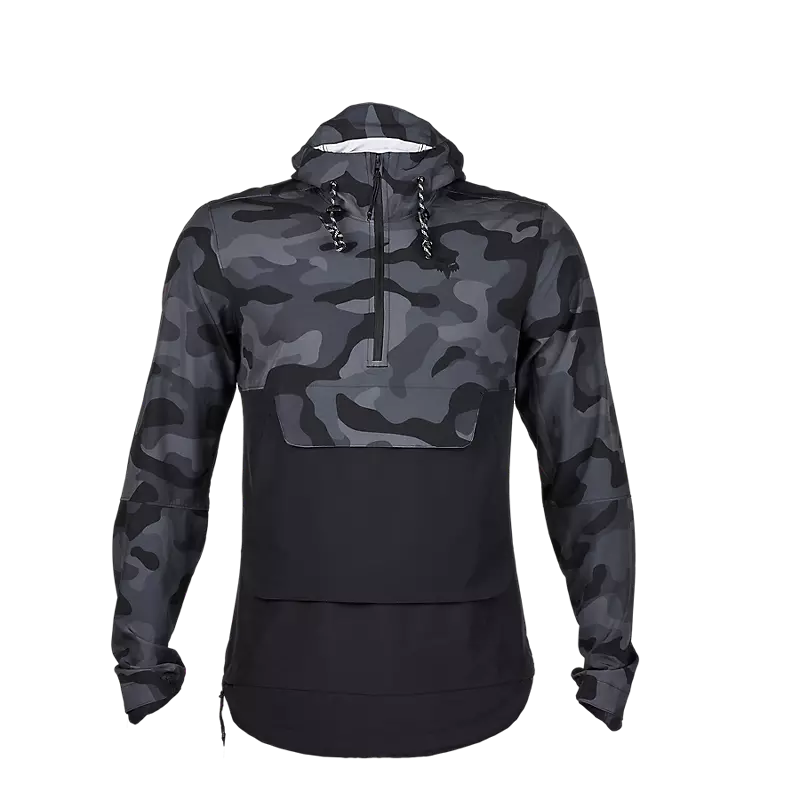 Fox Racing Ranger Wind Pullover - Black Camo - 2023