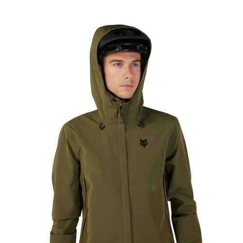 Fox Racing Ranger 2.5L Water Cycling Jacket - Olive Green