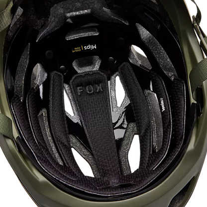 Fox Racing Crossframe Pro MTB Helmet - Olive Green
