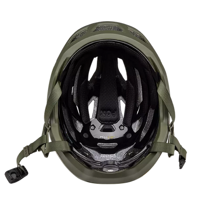 Fox Racing Crossframe Pro MTB Helmet - Olive Green