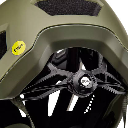 Fox Racing Crossframe Pro MTB Helmet - Olive Green