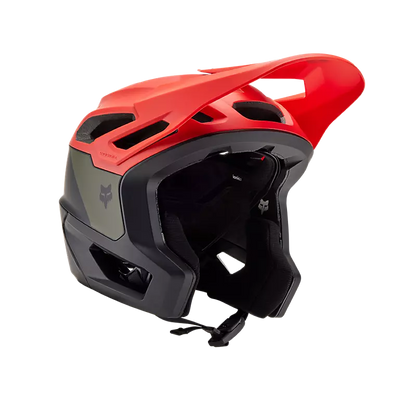 Fox Racing Dropframe Pro MTB Helmet - NYF - Orange Flame