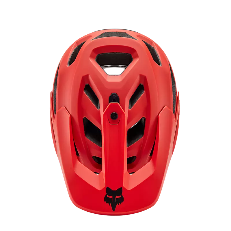 Fox Racing Dropframe Pro MTB Helmet - NYF - Orange Flame
