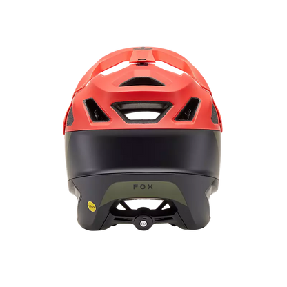 Fox Racing Dropframe Pro MTB Helmet - NYF - Orange Flame
