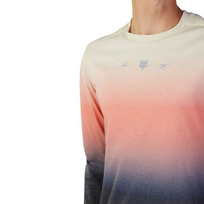 Fox Racing Ranger Dri Release MD Long Sleeve MTB Jersey - Lunar - Bone