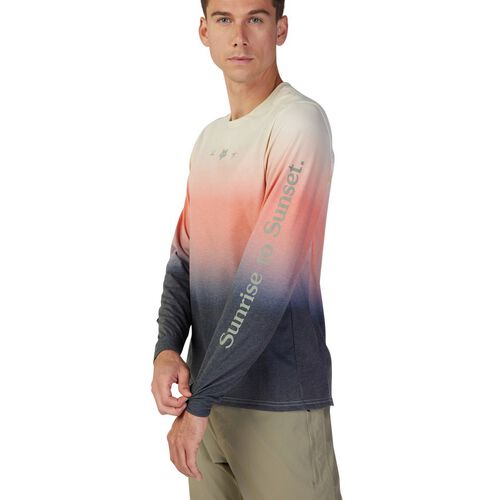 Fox Racing Ranger Dri Release MD Long Sleeve MTB Jersey - Lunar - Bone