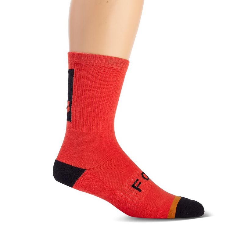 Fox Racing 8" Defend Sock - Orange Flame