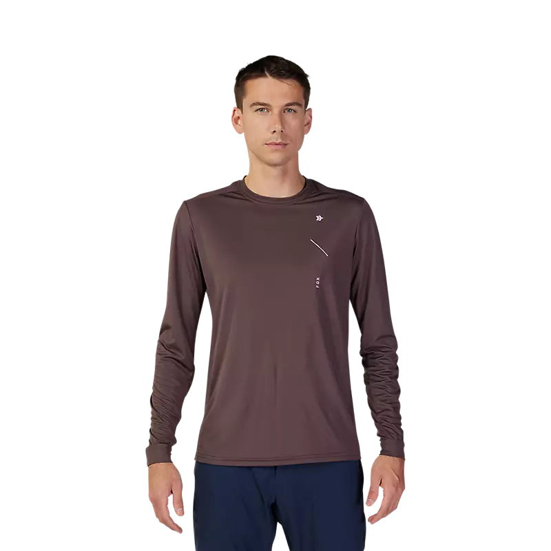 Fox Racing Ranger Long Sleeve MTB Jersey - Saturate - Purple