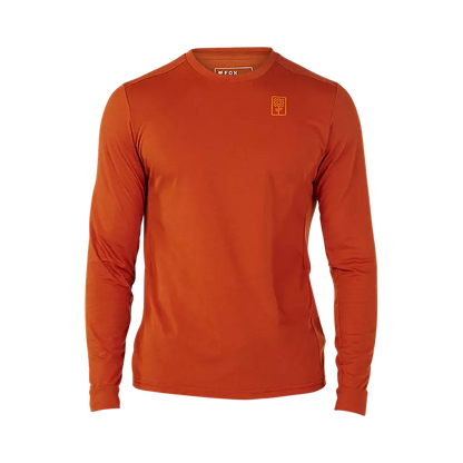 Fox Racing Ranger Dri Release Long Sleeve MTB Jersey - Burnt Orange