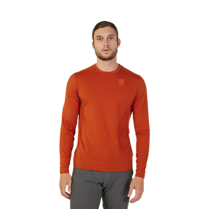 Fox Racing Ranger Dri Release Long Sleeve MTB Jersey - Burnt Orange