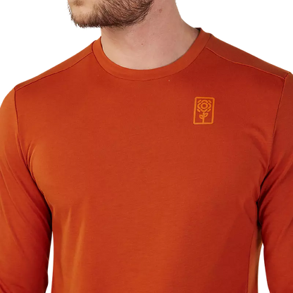 Fox Racing Ranger Dri Release Long Sleeve MTB Jersey - Burnt Orange