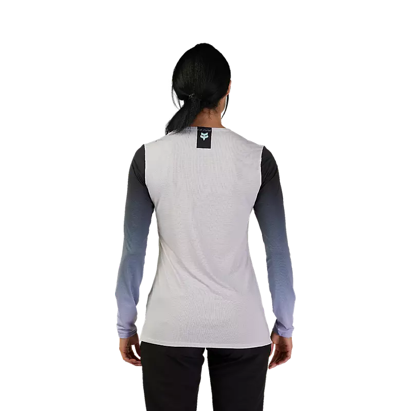 Fox Racing Flexair Race Long Sleeve MTB Jersey - Womens - Vintage White