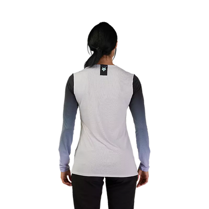 Fox Racing Flexair Race Long Sleeve MTB Jersey - Womens - Vintage White