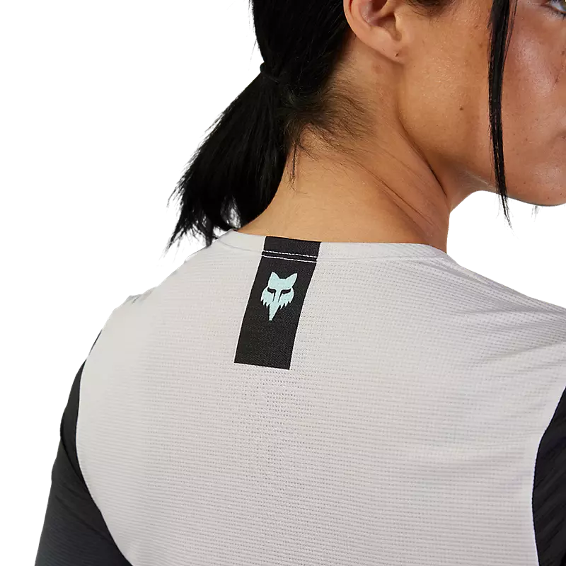 Fox Racing Flexair Race Long Sleeve MTB Jersey - Womens - Vintage White
