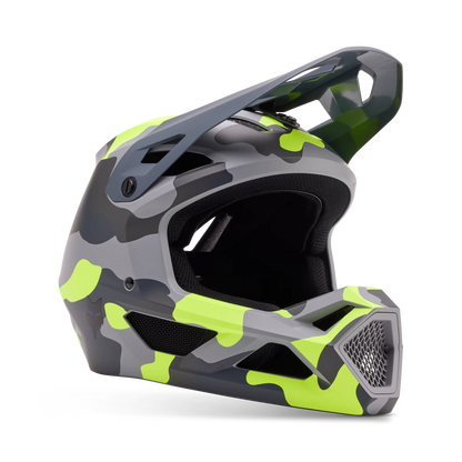 Fox Racing Rampage Full Face Helmet - Camo - White