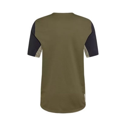 Fox Racing Defend Short Sleeve MTB Jersey - Olive Green