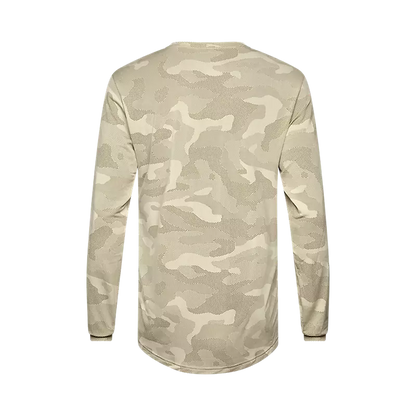 Fox Racing Ranger Tru Dri Long Sleeve MTB Jersey - Cream - S25