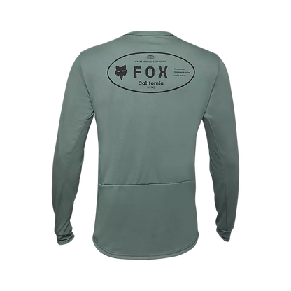 Fox Racing Ranger Dri Release Mid Long Sleeve MTB Jersey - Hunter Green