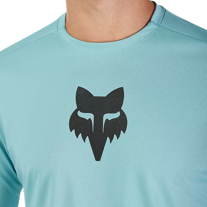 Fox Racing Ranger Long Sleeve MTB Jersey - Fox Head - Vintage Wash