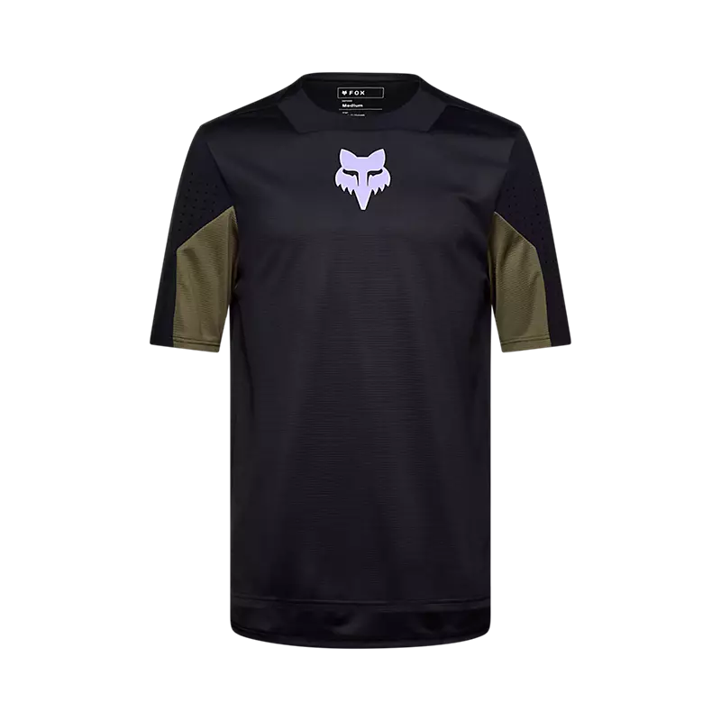 Fox Racing Defend Short Sleeve MTB Jersey - Park - Black