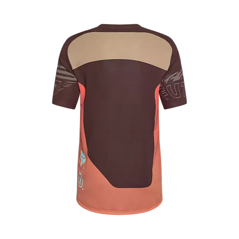 Fox Racing Flexair Short Sleeve MTB Jersey - Elevated - Cocoa