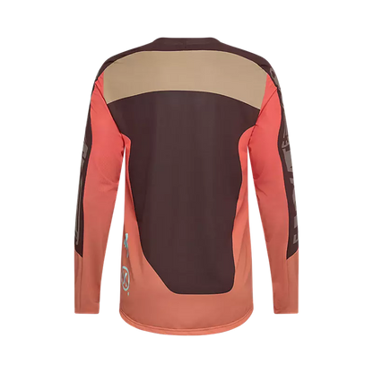 Fox Racing Flexair Long Sleeve MTB Jersey - Elevated - Cocoa