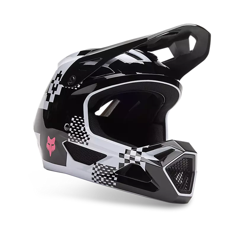Fox Racing Rampage Full Face Helmet - Digi Image - Black-White